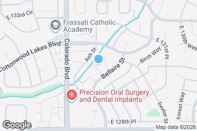 Map image of the property - 4145 E 130th Pl