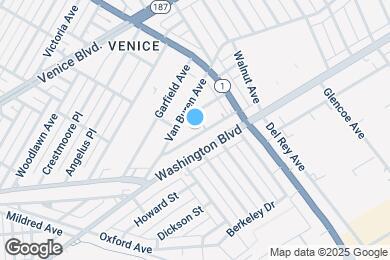 Map image of the property - 1103 Harrison Ave