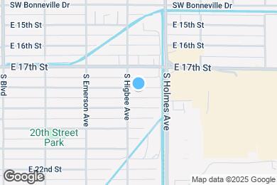 Map image of the property - 418 18th St