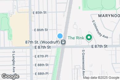 Map image of the property - 8637 S Ingleside Ave