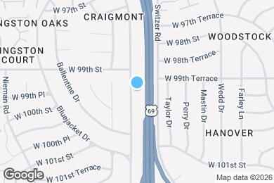 Map image of the property - 9955 Melrose Dr