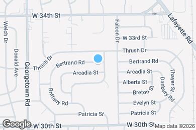 Map image of the property - 4307 Bertrand Rd