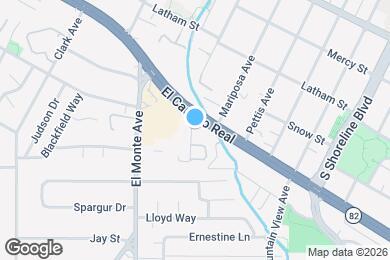 Map image of the property - 1665 W El Camino Real