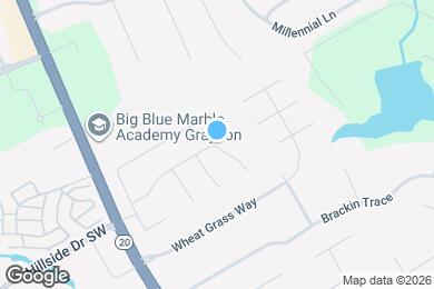 Map image of the property - 361 Ash Trace Ln