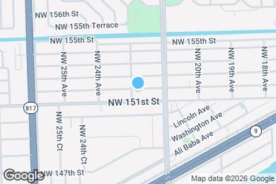 Map image of the property - 2282 NW 152nd St