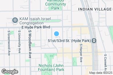 Map image of the property - 1360-64 E. 52nd St.