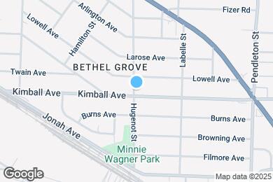 Map image of the property - 2566 Kimball Ave