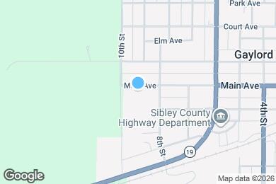 Map image of the property - Westgate Apartments