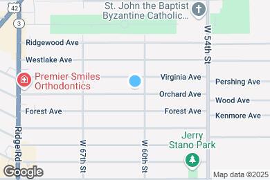Map image of the property - 6102 Orchard Ave