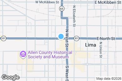 Map image of the property - 319 W North St