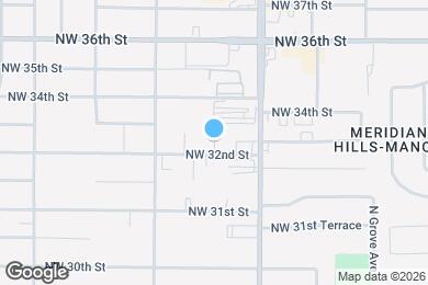 Map image of the property - 6005 NW 32nd St