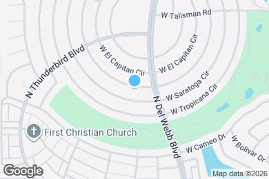 Map image of the property - 10936 W Roundelay Cir