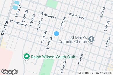 Map image of the property - 1110 S 17th St