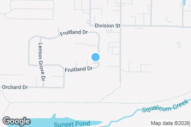 Map image of the property - 1423 Fruitland Dr