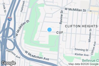 Map image of the property - 439 Warner St