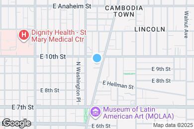 Map image of the property - 933 Alamitos Ave