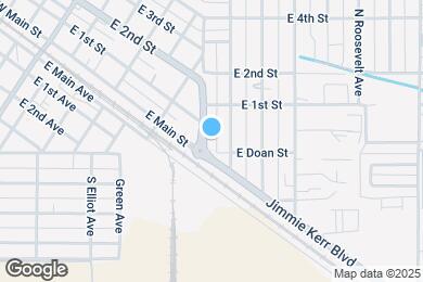 Map image of the property - 50 N Casa Grande Ave