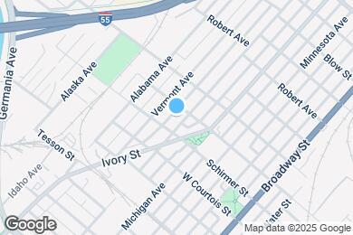 Map image of the property - 7613 Virginia Ave