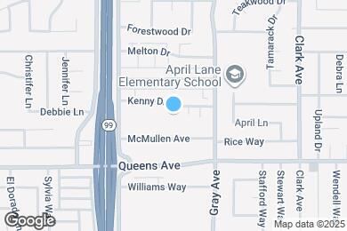 Map image of the property - Joshua Tree Apartments