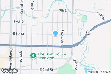 Map image of the property - 416 Pearl St
