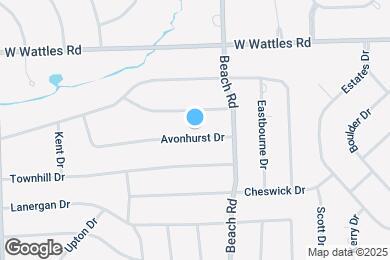 Map image of the property - 2558 Avonhurst Dr