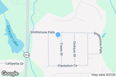 Map image of the property - 338 Travis St