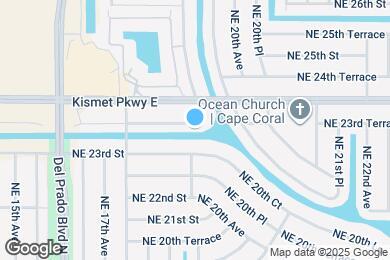 Map image of the property - 1832 NE 23rd Terrace