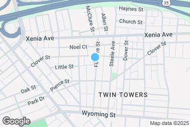 Map image of the property - 119 Fillmore St