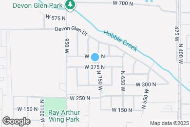 Map image of the property - 758 W 375 N