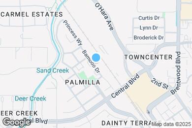 Map image of the property - 829 Bamboo Dr