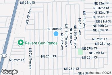 Map image of the property - 2901 NE 10th Terrace
