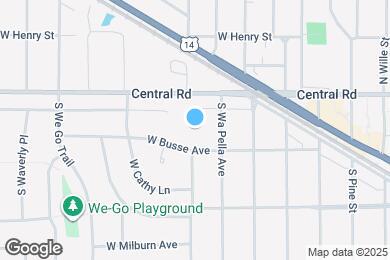 Map image of the property - 613 W Central Rd