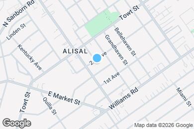 Map image of the property - 1514 2nd Ave