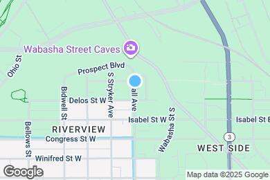Map image of the property - 384 Hall Ave