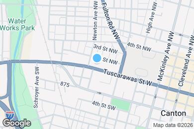 Map image of the property - Newton Family Apartments