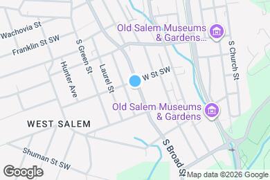 Map image of the property - 708 S Broad St