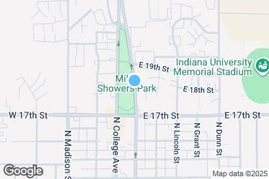 Map image of the property - 1439 N Telluride St