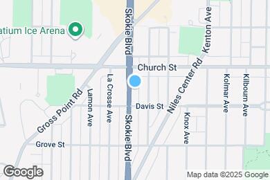 Map image of the property - 9125 Skokie Blvd