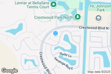 Map image of the property - 107 Pimlico Way