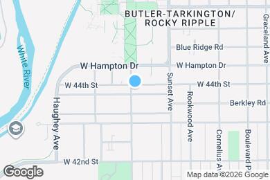 Map image of the property - 657 W 44th St