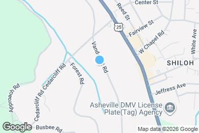 Map image of the property - 321 Vanderbilt Rd