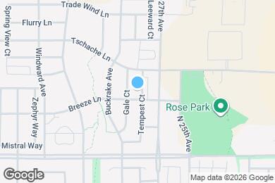 Map image of the property - 1623 Tempest Ct