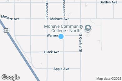 Map image of the property - 525 S Pioneer St