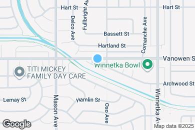 Map image of the property - 20300 Vanowen St