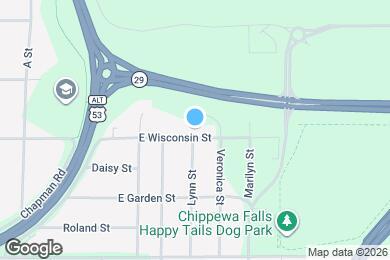 Map image of the property - 704 E Wisconsin St