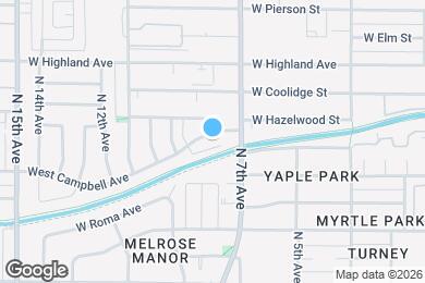 Map image of the property - 777 West Campbell Ave