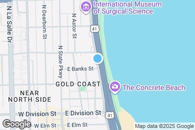 Map image of the property - 1340 N Lake Shore Dr