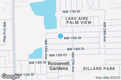 Map image of the property - 2780 NW 15th St