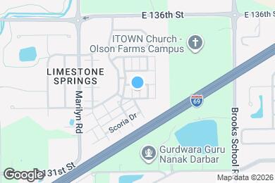 Map image of the property - 12175 Bubbling Brook Dr