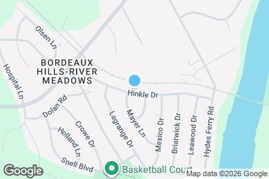 Map image of the property - 3260 Hinkle Dr